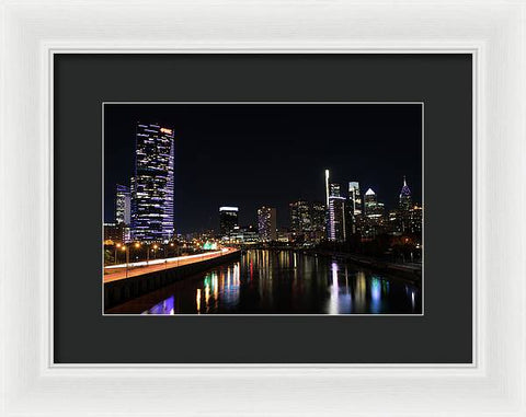 Philadelphia South Street Bridge - Framed Print