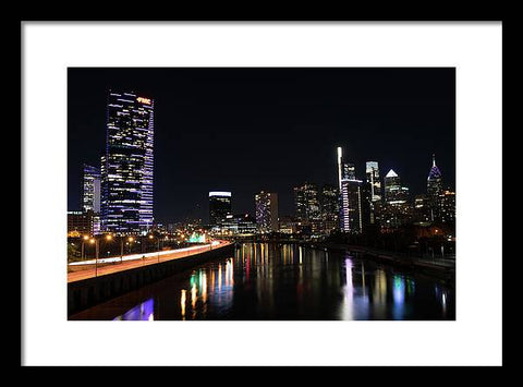 Philadelphia South Street Bridge - Framed Print