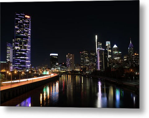 Philadelphia South Street Bridge - Metal Print