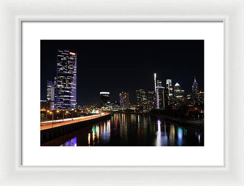 Philadelphia South Street Bridge - Framed Print