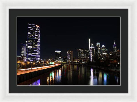 Philadelphia South Street Bridge - Framed Print