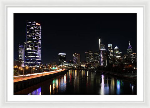 Philadelphia South Street Bridge - Framed Print