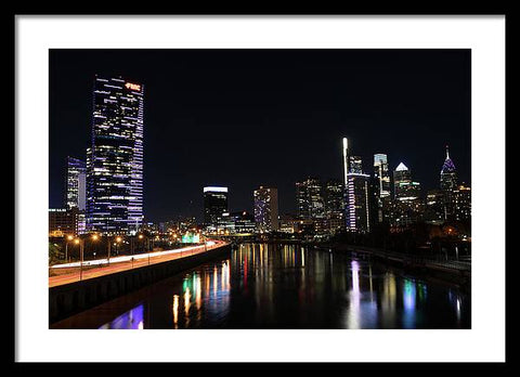 Philadelphia South Street Bridge - Framed Print