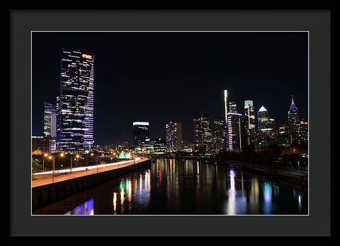 Philadelphia South Street Bridge - Framed Print