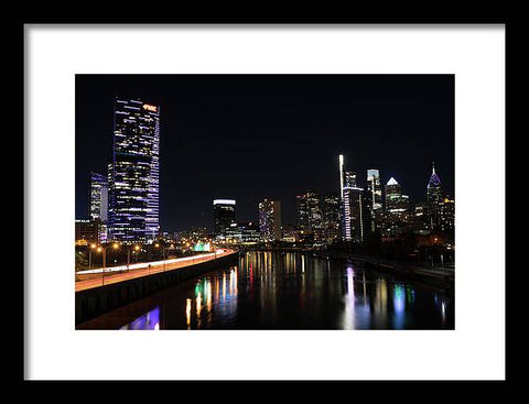 Philadelphia South Street Bridge - Framed Print