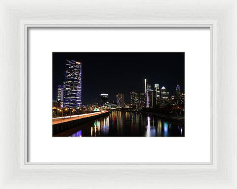 Philadelphia South Street Bridge - Framed Print