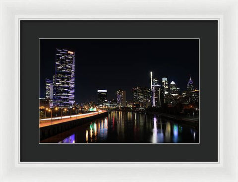 Philadelphia South Street Bridge - Framed Print