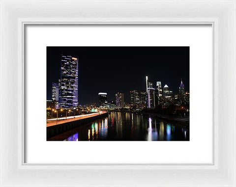 Philadelphia South Street Bridge - Framed Print