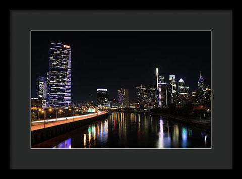 Philadelphia South Street Bridge - Framed Print