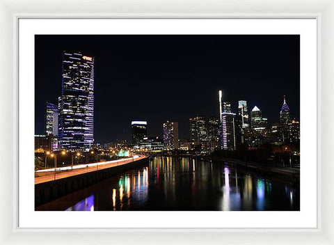 Philadelphia South Street Bridge - Framed Print