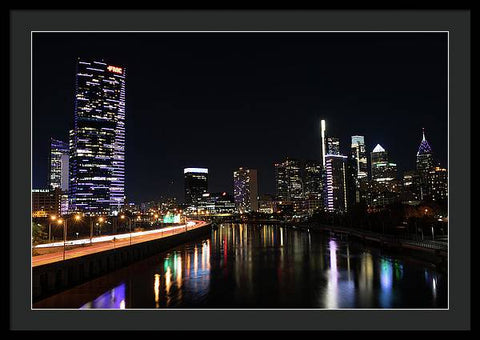 Philadelphia South Street Bridge - Framed Print