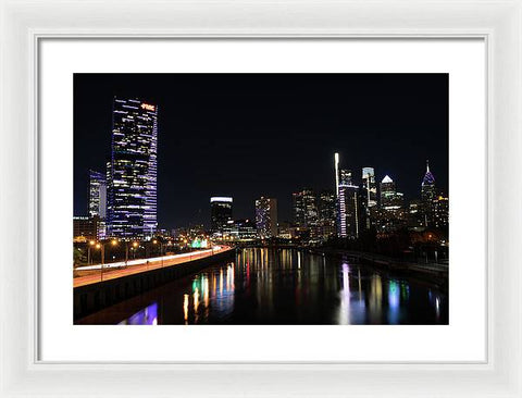 Philadelphia South Street Bridge - Framed Print