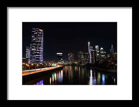 Philadelphia South Street Bridge - Framed Print