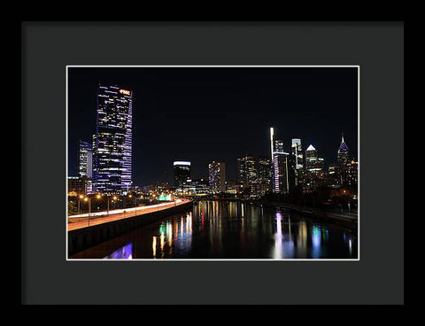 Philadelphia South Street Bridge - Framed Print