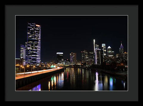 Philadelphia South Street Bridge - Framed Print