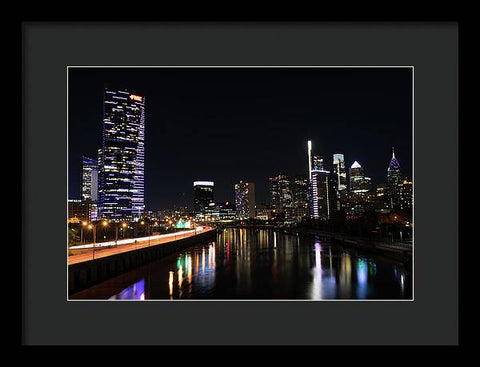 Philadelphia South Street Bridge - Framed Print