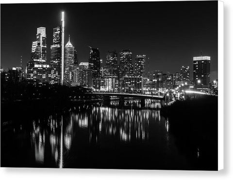 Philadelphia Spring Garden Bridge - Canvas Print