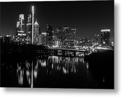 Philadelphia Spring Garden Bridge - Metal Print