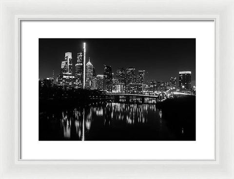 Philadelphia Spring Garden Bridge - Framed Print