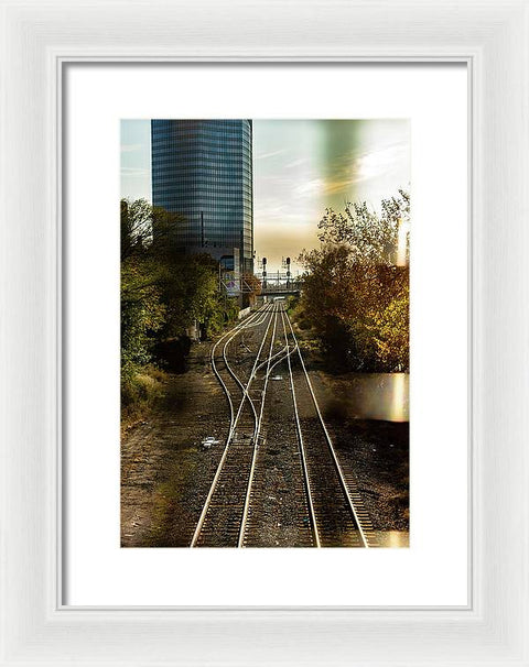 Stay the course - Framed Print