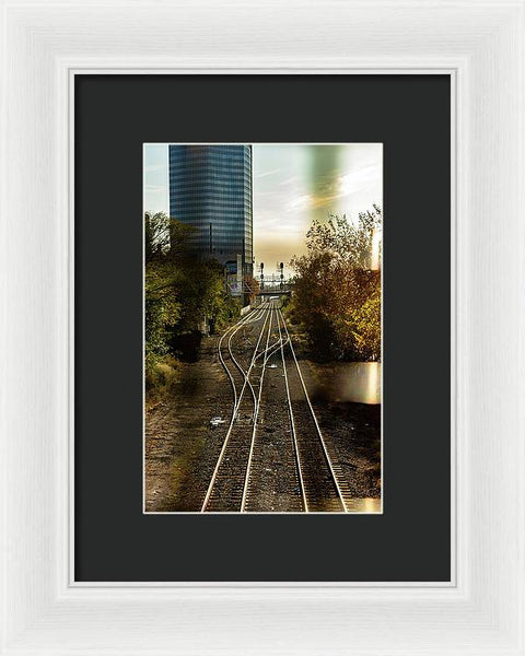 Stay the course - Framed Print