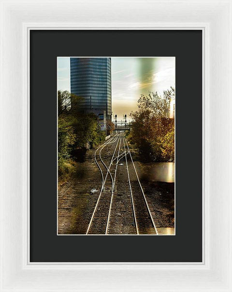 Stay the course - Framed Print