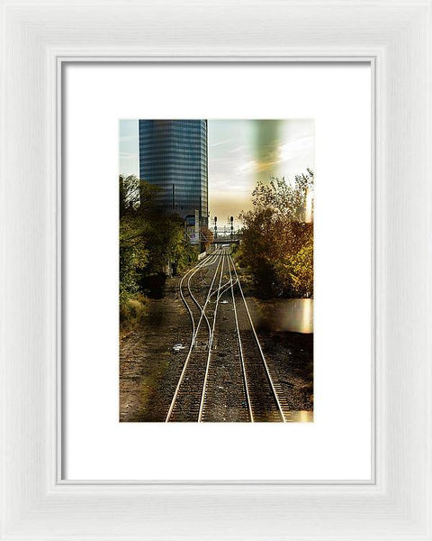 Stay the course - Framed Print