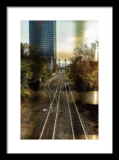Stay the course - Framed Print