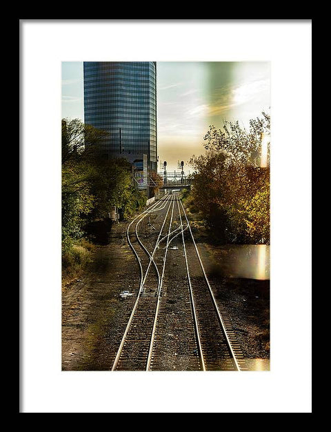 Stay the course - Framed Print