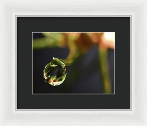 Water Droplet - Framed Print